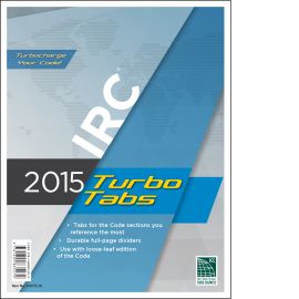 2015 International Residential Code Turbo Tabs (Cover Image)