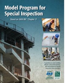 Model Program for Special Inspection based on the 2009 IBC Chapter 17