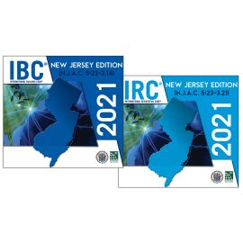 2021 International Building and Residential Codes, New Jersey Editions Combo