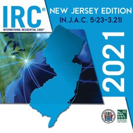 2021 International Residential Code, New Jersey Edition