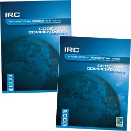 2009 International Residential Code® and Commentary Combo