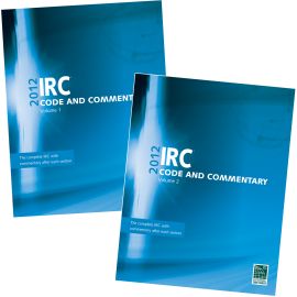 2012 IRC® Code and Commentary Combo, Vol. 1 & 2