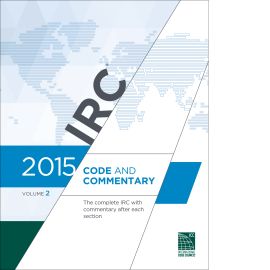 2015 IRC® Code and Commentary, Volume 2 (Cover Image)
