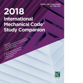2018 International Mechanical Code® Study Companion (Cover Image)