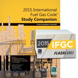 2015 International Fuel Gas Code Study Companion and Flash Card Combo (Cover Image)