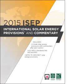 2015 ISEP™  International Solar Energy Provisions™  Commentary (Cover Image)