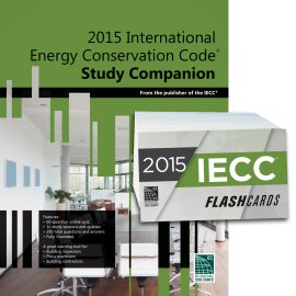 2015 International Energy Conservation Code Study Companion and Flash Card Combo (Cover Image)