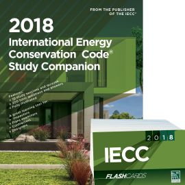 2018 International Energy Conservation Code Study Companion and Flash Card Combo (Cover Image)
