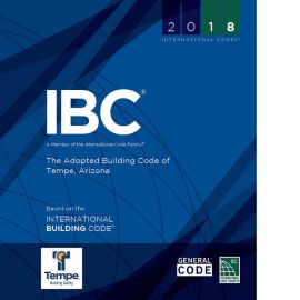 2018 The Adopted Building Code of the City of Tempe cover image
