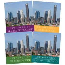 2022 New York City Codes - Administrative, Plumbing, Mechanical and Fuel Gas Combo