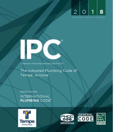 2018 The Adopted Plumbing Code of the City of Tempe cover image