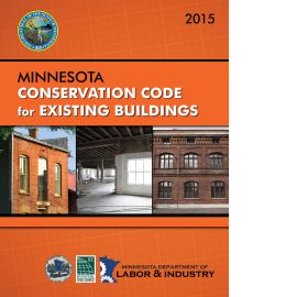 2015 Minnesota Conservation Code for Existing Buildings (Cover Image)