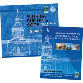 Florida Building Code, 5th edition (2014) and Significant Changes Combo (Cover Image)
