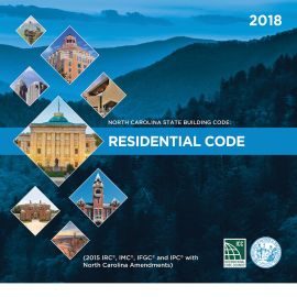 North Carolina State Building Code: Residential Code 2018 (Cover Image)