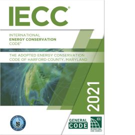 2021 The Adopted Energy Conservation Code of Harford County cover image
