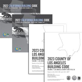 2023 County of Los Angeles Building Code (2 Volumes) Full Code