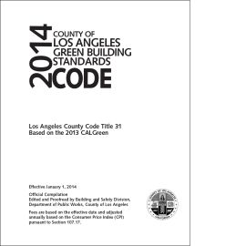 2014 County of Los Angeles Green Building Standards Code - Amendments Only