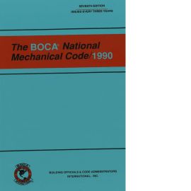 1990 BOCA National Mechanical Code cover image