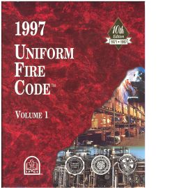 1997 Uniform Fire Code Volume I cover image