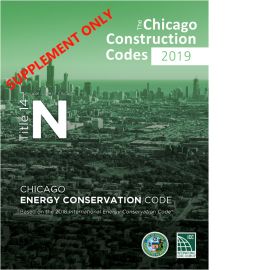 2019 Chicago Energy Conservation Code Supplement only cover image
