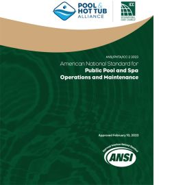 ANSI/PHTA/ICC-2 2023 American National Standard for Public Pool and Spa Operations and Maintenance Cover Image